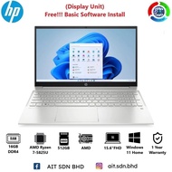 HP Pavilion 15-eh2085cl 15.6"FHD Laptop AMD Ryzen 7-5825U 16GB 512GB SSD AMD W11 (Display Unit)