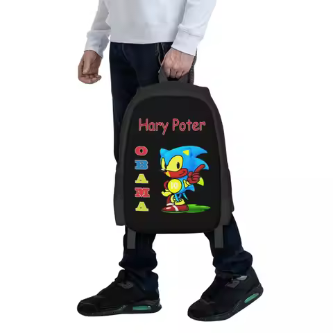 Obama Backpack Student Backpack School Bag Hiking Travel Daypack for Boys Girls Fashion Bookbag Shou