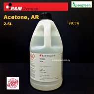 R&M Acetone A.R 99.5% 2.5L