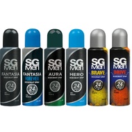 SG Men Deo Spray 100ml (Fantasia/Hero/Aura/Fantasia Forever/Brave/Drive)