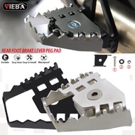 R 1200 1250 GS Motorcycle Rear Foot Brake Pedal Level Enlarge Extension Pad For BMW F800GS F700GS F6