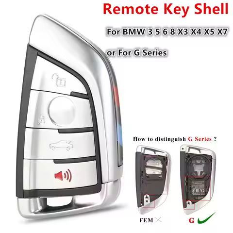 Replacement 4B Car Remote Key Shell for BMW 3 5 6 8 X3 X4 X5 X7 G Series G21 G20 G31 G30 Auto Keyles
