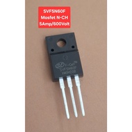 SVF5N60F Mosfet N-CH 5Amp/600Volt