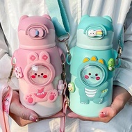 water bottle water bottle kids Cute Cute Cute Fun Children's Thermos Cup Food Grade 316 Stainless St