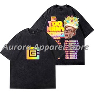 CG5 Too Many Songs Tour 2025 Retro Washed T-Shirt - Cotton Short Sleeve for Men and Women