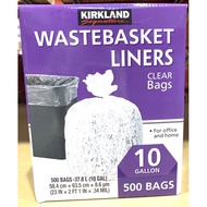 COSTCO Daigou Kirkland Signature Garbage Bag 37.8l (58.4x63.5cm) 500pcs