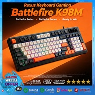 Gaming Keyboard RGB Keyboard/ Rexus K98M 98-Key USB PC Premium Build Membrane/