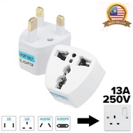 Universal Travel UK Wall 3 Pin Plug Adapter Adaptor Socket/Adaptor 3 Pin