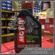 100%Original 4T Motul TRANSOIL EXPERT 10W-40 (1L) Minyak Hitam Motorcycle Engine Oil {Ready Stock}