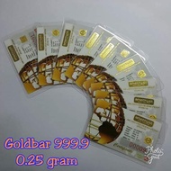 0.25g EMAS TULEN 999.9