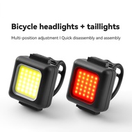 Mountain Bike Light Bicycle Headlight Tail Light Outdoor Cycling Electric Bike Flashlight Bicycle Head and Rear Light Combination