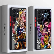 DBZ Son Goku Dragons Ball Anime Silicone Phone Case For Samsung S25 Ultra S24 S23 S21 S20 FE S22 Plu