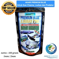 NEWEST PROMO -[Fish Food] AKARI PREMIUM BLUE LOUHAN PRO 1mm 2mm Spirulina Pellets Fish Food Channa L