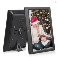 Andoer 10.1 Inch Digital Photo Frame Desktop Electronic Album 1280*800 IPS Screen Supports Photo/ Video/ Music/ Clock/ Calendar Function with Backside Stand Remote Control