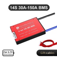 Daly 3.7V Li-ion 14S 48V BMS 15A 20A 30A 40A 50A 60A 80A 100A 120A 150A 18650 PCM Batt Protection Bo