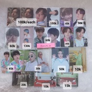 Photocard BTS Jungkook Dilan tear R MOTS 7 ver 4 J-hope
