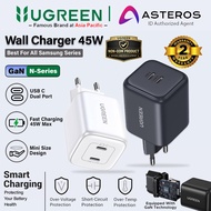 UGREEN Samsung Dual Port 45W Super Fast Charging Charger Head Gan N Series 2.0 UGREEN 45W Charger