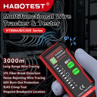 HABOTEST🔥HT809 Network Cable Tracer Cable Lan Tester RJ11/RJ45 Efficient Network Cable Tester for Et