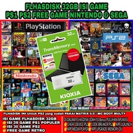 FLHASDISK UNTUK PS2 ISI GAME PS1 PS2 FREE GAME RETRO