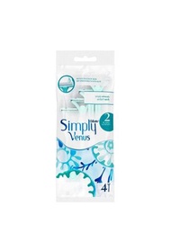 Simply Venus雙刀片除毛刀四支裝（平行進口）