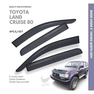 TOYOTA LAND CRUISER FJ-80 AG 4 INCH DOOR VISOR