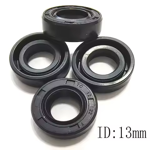 2Pcs Framework Oil Seal ID 13mm OD 20-25mm Thickness 4-10mm Rubber Gasket Rings 13x21x5 13x22x5 13x2