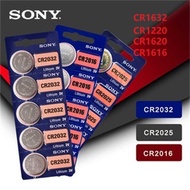Battery Button SONY CR2032 CR2025 CR2016 CR2430 CR2450 CR1632 CR1220 CR1616 CR1620 SR621 SR626 SR927
