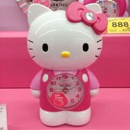 全新✨ Hello Kitty Q版造型 KT 凱蒂貓 貪睡 燈光 音樂鬧鐘 三麗鷗授權 台灣限定