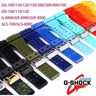 CASIO G-SHOCK GA-100 GA-110 GA-120 GLS-100 PREMIUM G-SHOCK WATCH STRAP GLOSSY COLOR