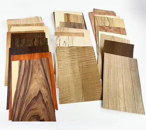 0.5mm L:300MM W:18-20CM Natural Wood Veneer Sheets Guitar Veneer Furniture Repair Wood Slices Table 