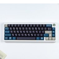 GMK North Keycaps, 129 Keys PBT Keycaps Cherry Profile DYE-SUB Personalized GMK Keycaps For Mechanic