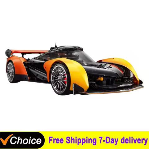 NEW 2135Pcs Technical 1:10 Solused GT Hyper Speed Car Building Blocks Assemble Bricks Racing Vehicle