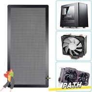 PA-HOME PC Fan Dust Mesh, Magnetic Frame 120mm/140mm Dust Filter Cover,  PVC Black Dustproof  Comput
