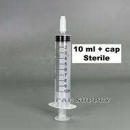 Ready stockSyringe Luer Slip With Cap 1 3 5 10 20 30 50 60 ml cc individual pack sterilized feeding 