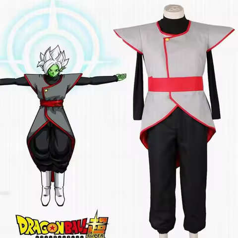 New Dragon Ball Z Zamasu Goku Black Costume Anime Cosplay Christmas Halloween Carnival Party Suit Bi