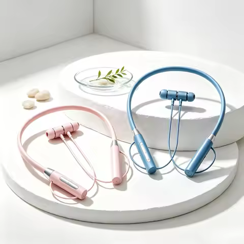 New K58 Bluetooth headset neckband magnetic headset sports running Bluetooth 5.3 headset with microp