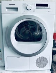可使用信用卡付款 )) SIEMENS西門子 大眼仔 冷凝式乾衣機  WT46B200HK 8kg大容量 九成新以上 ** 二手乾衣機 // 電器