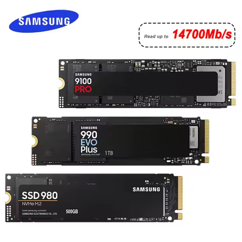 SAMSUNG SSD M2 Nvme 500G 990 PRO PCIe5.0 Internal Solid State Drive 980 1TB hdd Hard Disk 980 PRO M.