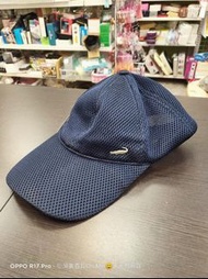 棒球網帽 網狀鱷魚牌-鴨舌帽-藍-59公分