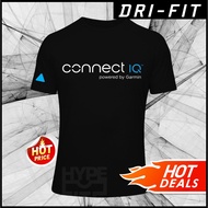 Dri Fit NEW GARMIN Connect IQ Logo T-Shirt Tee Microfiber 160GSM Unisex Quick Dry Cool Fit Short Sle