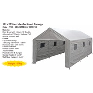 10' X 20' HERCULES ENCLOSED CANOPY ITKK - 054 KHEMAH