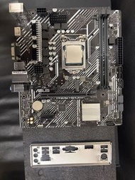 ASUS PRIME H510M-K + Intel i5-11400F CPU + 利民SI-100散熱器