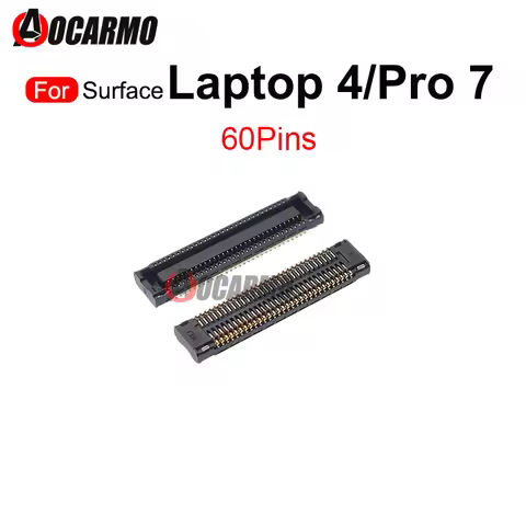 2Pcs 60Pins 64Pins 80Pins Touch / LCD Screen Flex FPC Plug Connector Replacement For Surface Laptop 