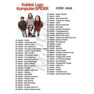 Koleksi Lagu Kumpulan Spider Lagu Malaysia Siap Dengan USB Pendrive 4GB MP3 (Pendrive Ada Lagu)