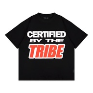 Relaxed Fit Unisex Tribe Black T-Shirt