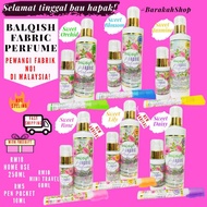 Balqish Fabric Perfume🥰, pewangi fabrik, pakaian. wangian serbaguna untuk semua jenis fabrik untuk s