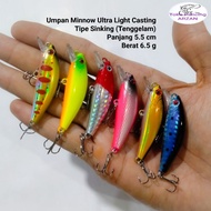 Sinking Minnow Bait 5.5 cm Weight 6.5 g