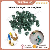 Combo 10 Ron dây nạp gas R22 R134 gioăng dây sạc gas lạnh zoăng phớt làm kín đầu dây ga xịn