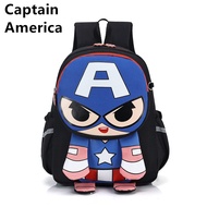 High Quality children backpack spiderman schoolbag captain america backpack Captain America bagpack canvas school bag spider man backpack kindergarten bagpack
