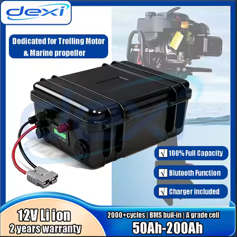 12V Battery Lithium 12V 100Ah 50Ah 60Ah 80Ah 120Ah 150Ah Li Ion battery For Propeller Golf Cart Fish